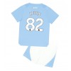 Manchester City Rico Lewis #82 Heimtrikot 2023-24 Kurzarm (+ kurze hosen)